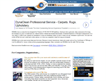 Tablet Screenshot of oembrowser.com